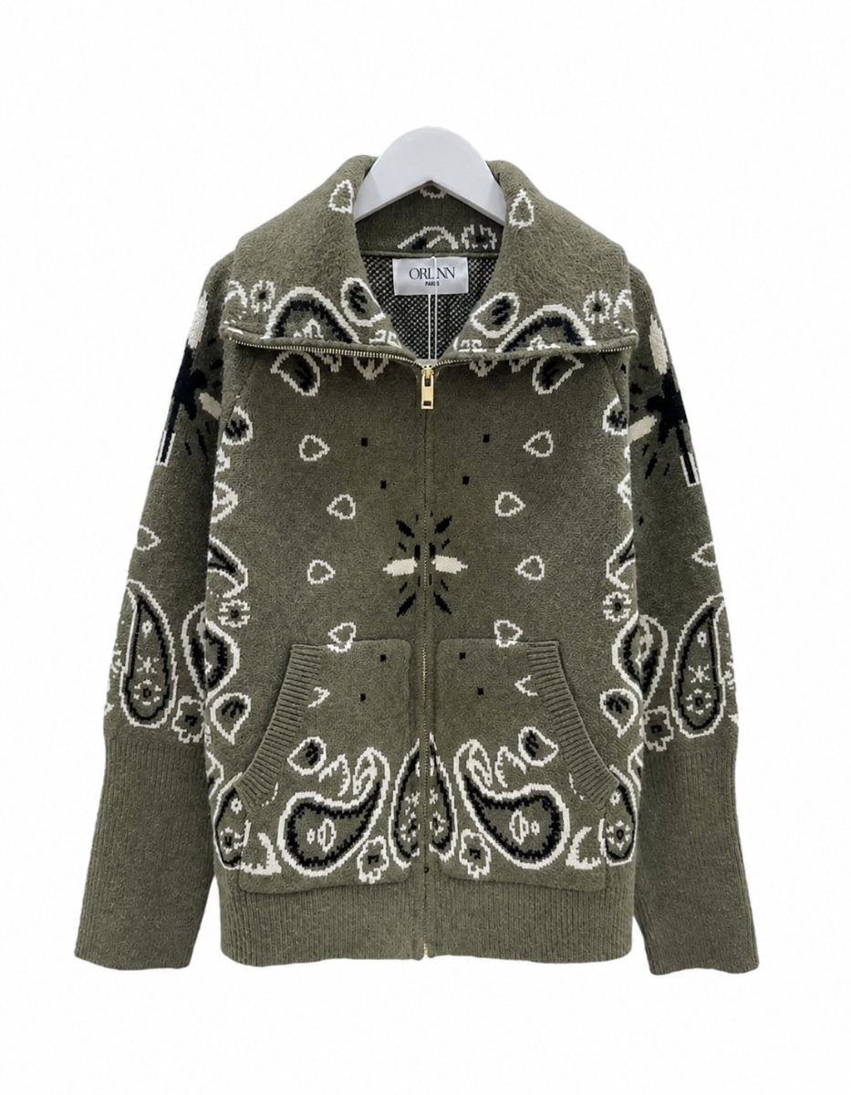 Paisley Jacket Zip