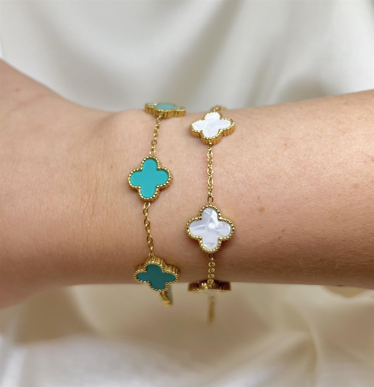 Haily Four Leaf Bracelet - Tilbehør