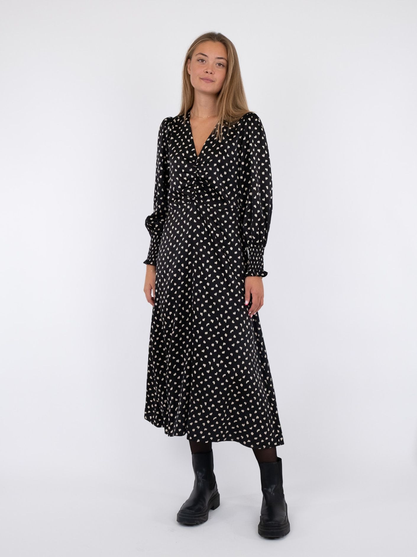 Hayden Fading Ink Dress - Kjoler