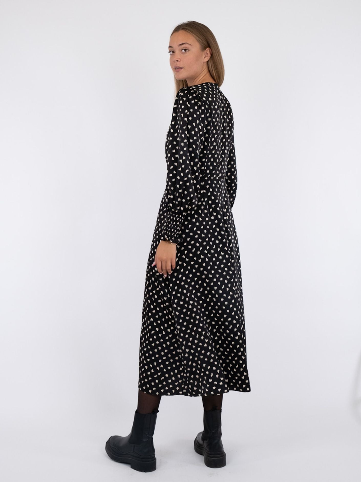 Hayden Fading Ink Dress - Kjoler