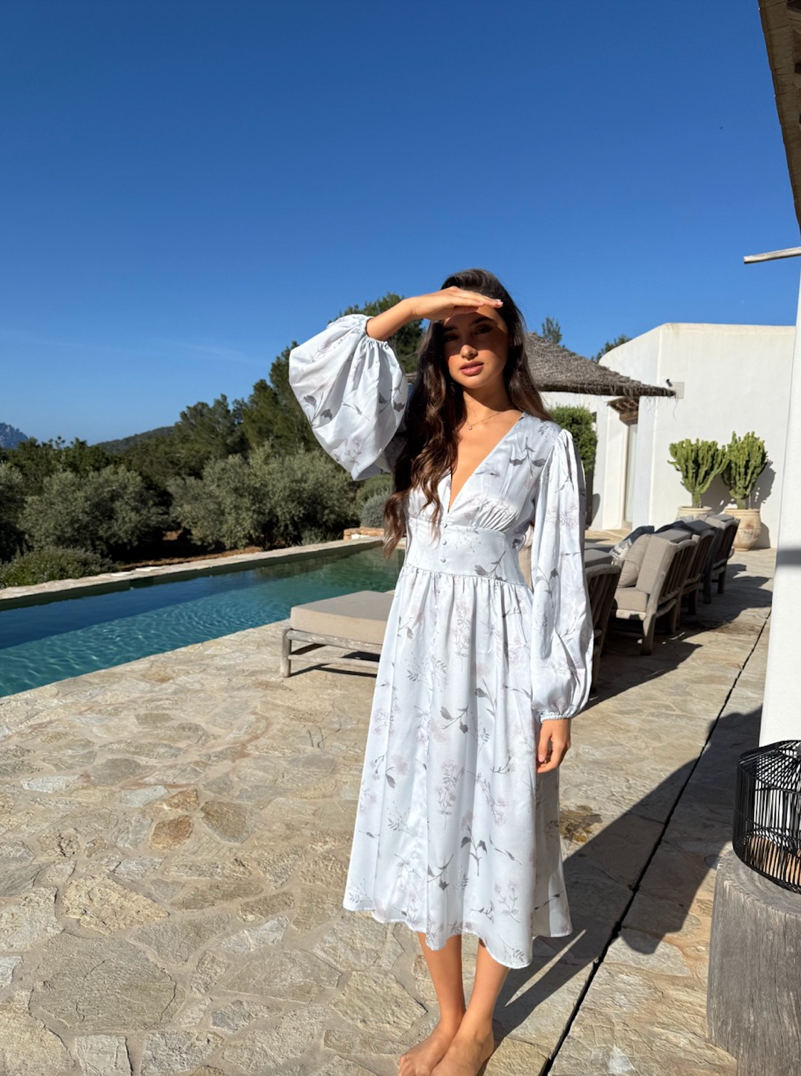 Hazel Midi Dress - Kjoler