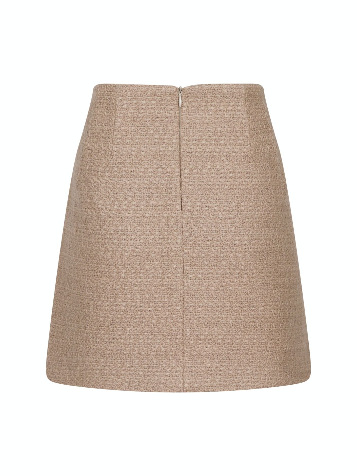 Helmine Classic Boucle Skirt - Skjørt