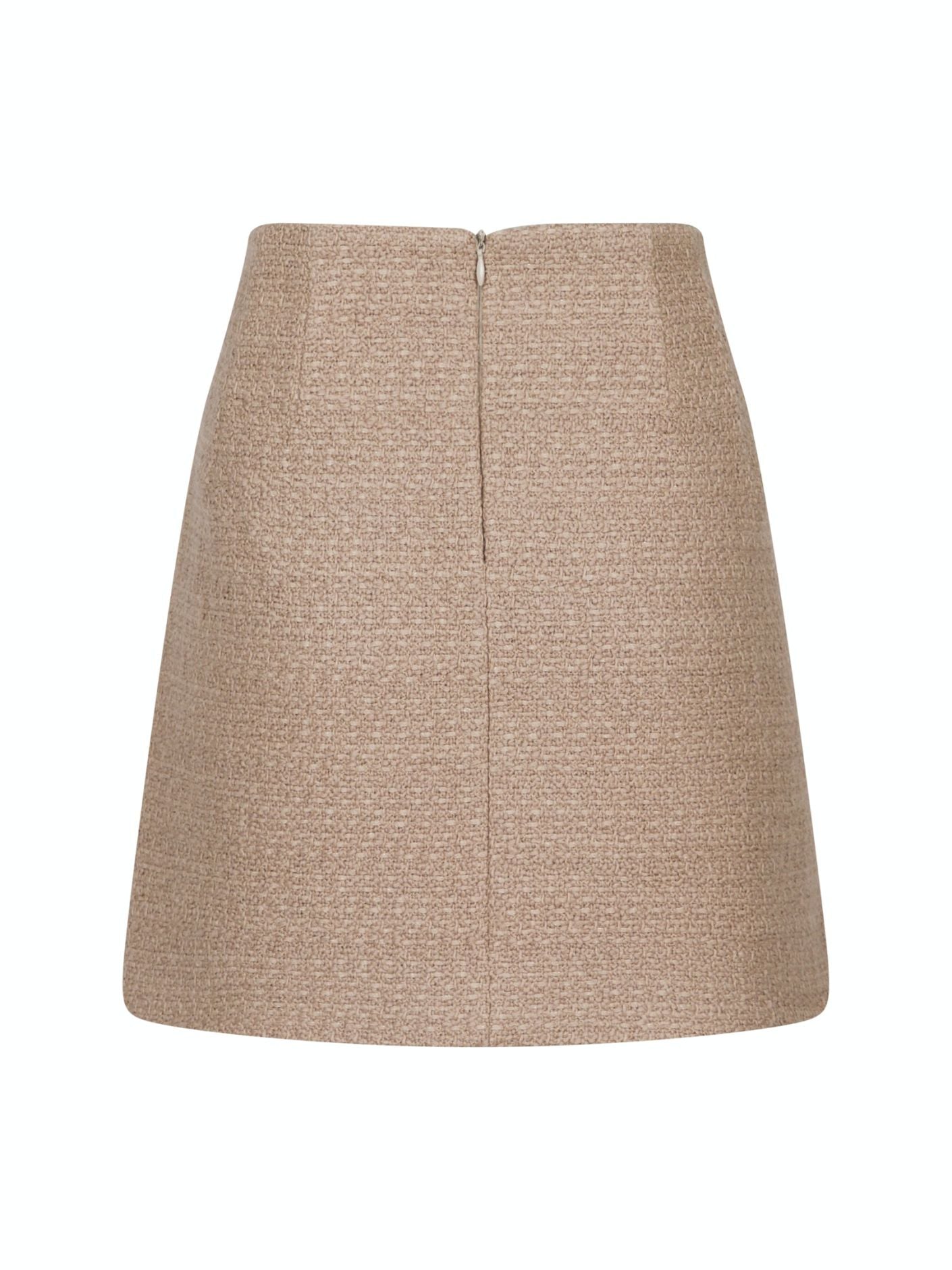 Helmine Classic Boucle Skirt - Skjørt