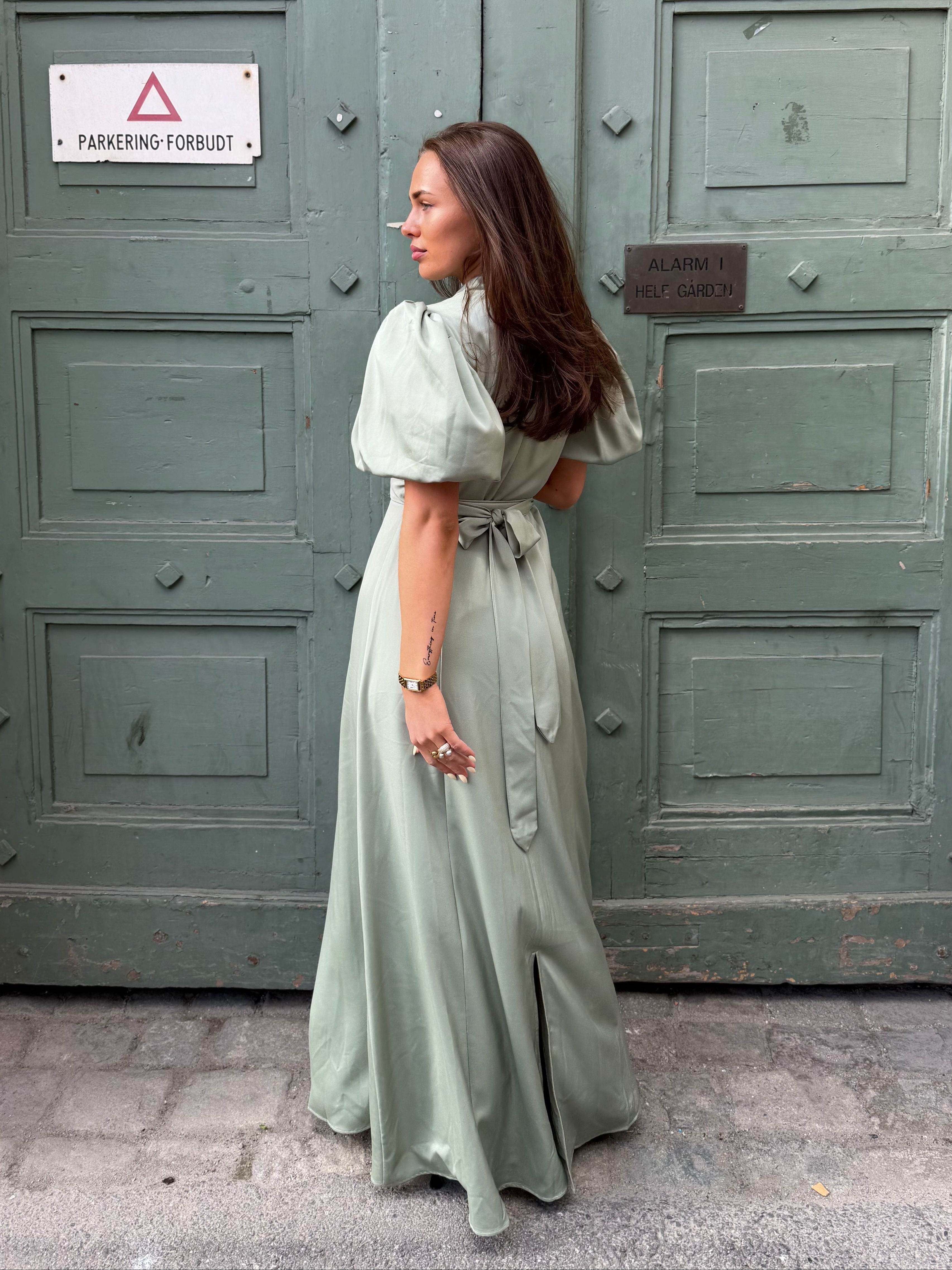 Holly Long Dress - Light Green