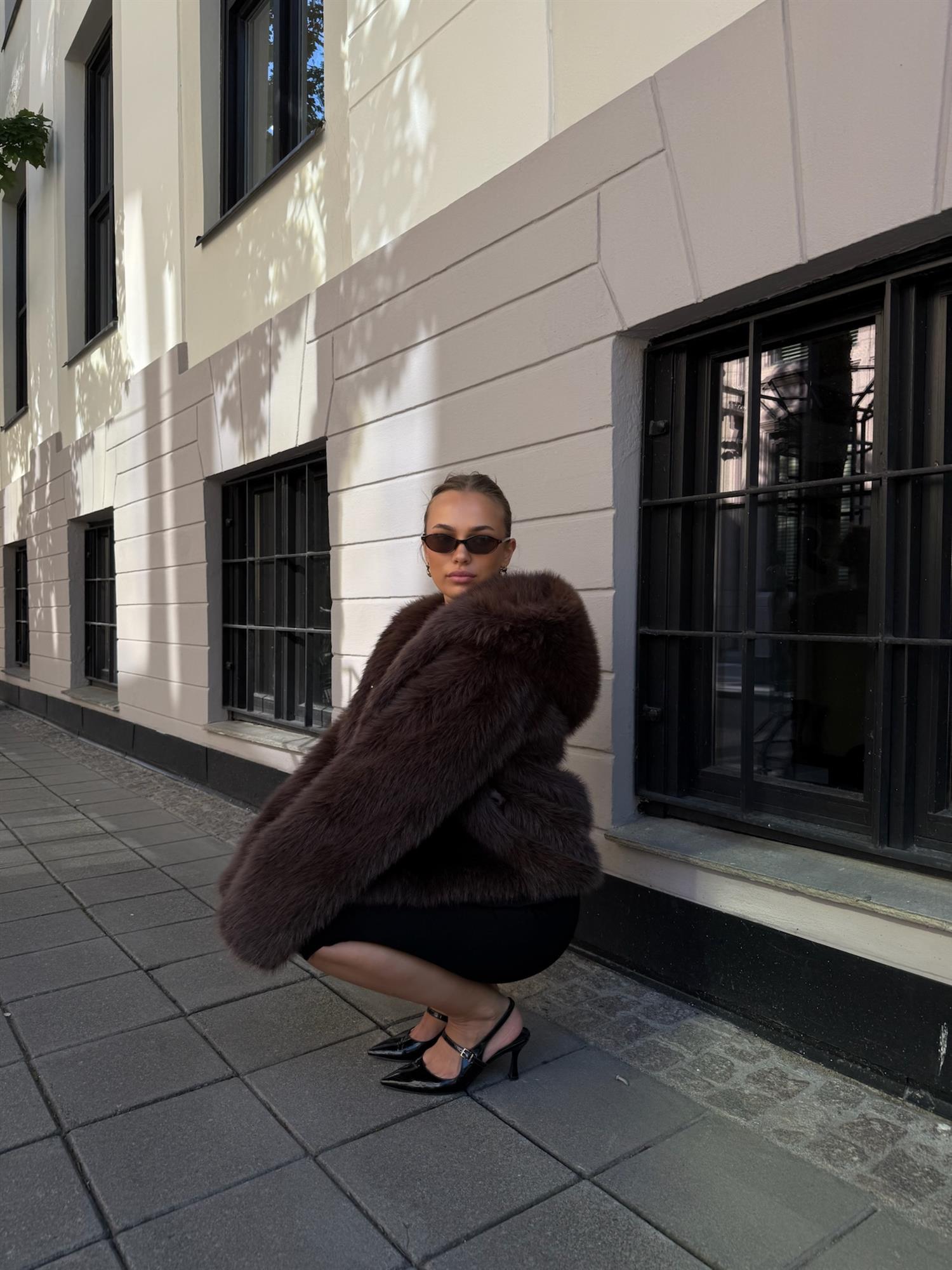 Ida Faux Fur Jakker