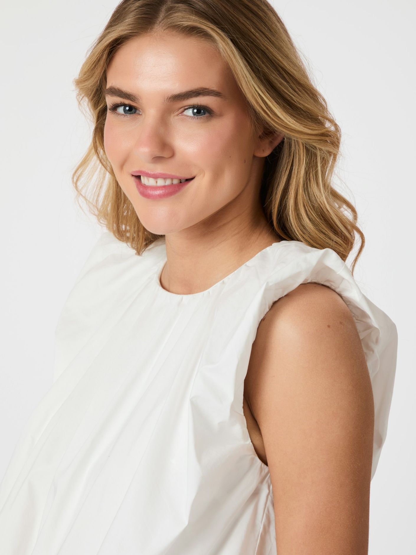 Ivania Poplin Top - Overdeler