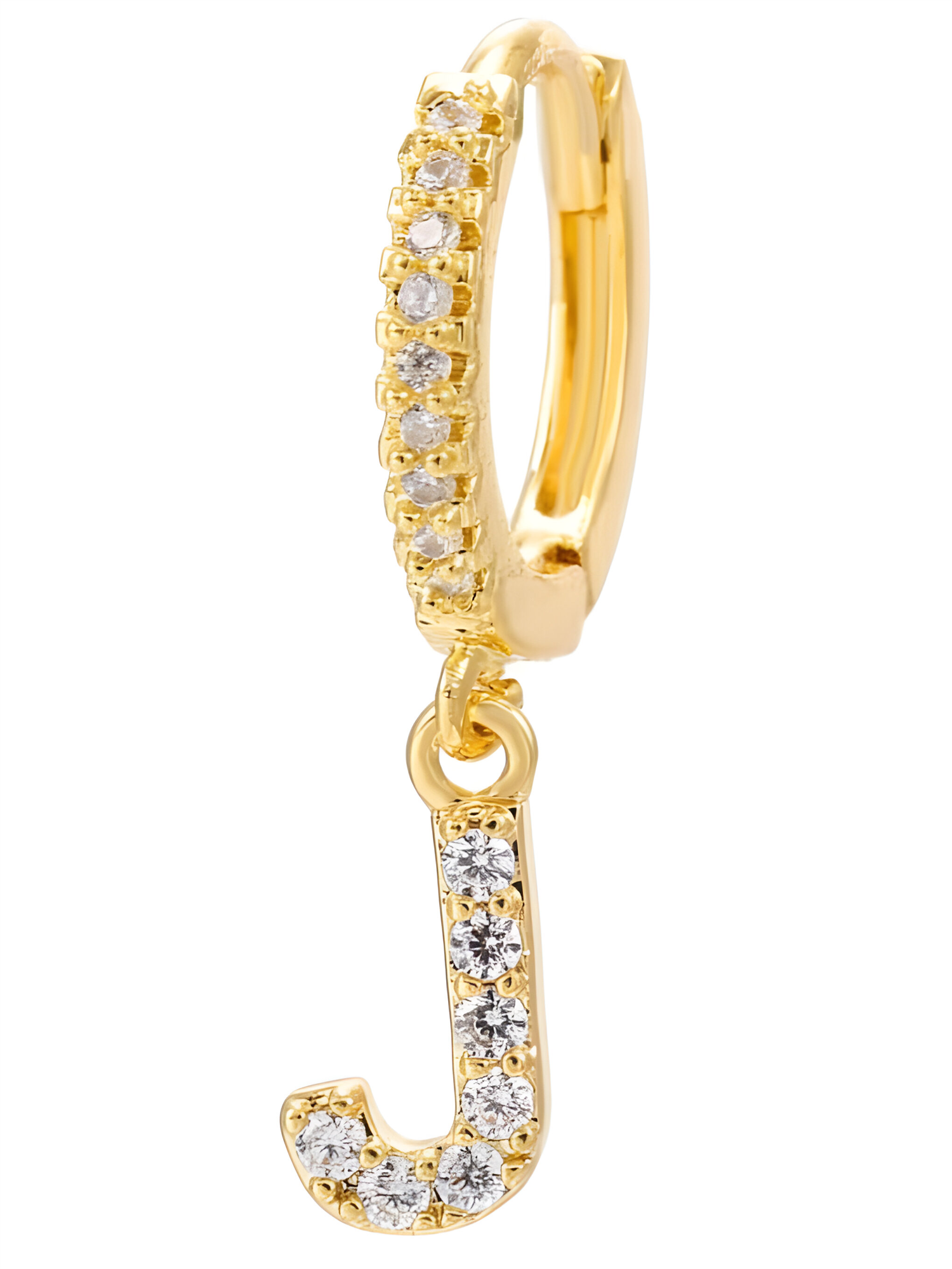 J Stras Letter Single Earring - Tilbehør