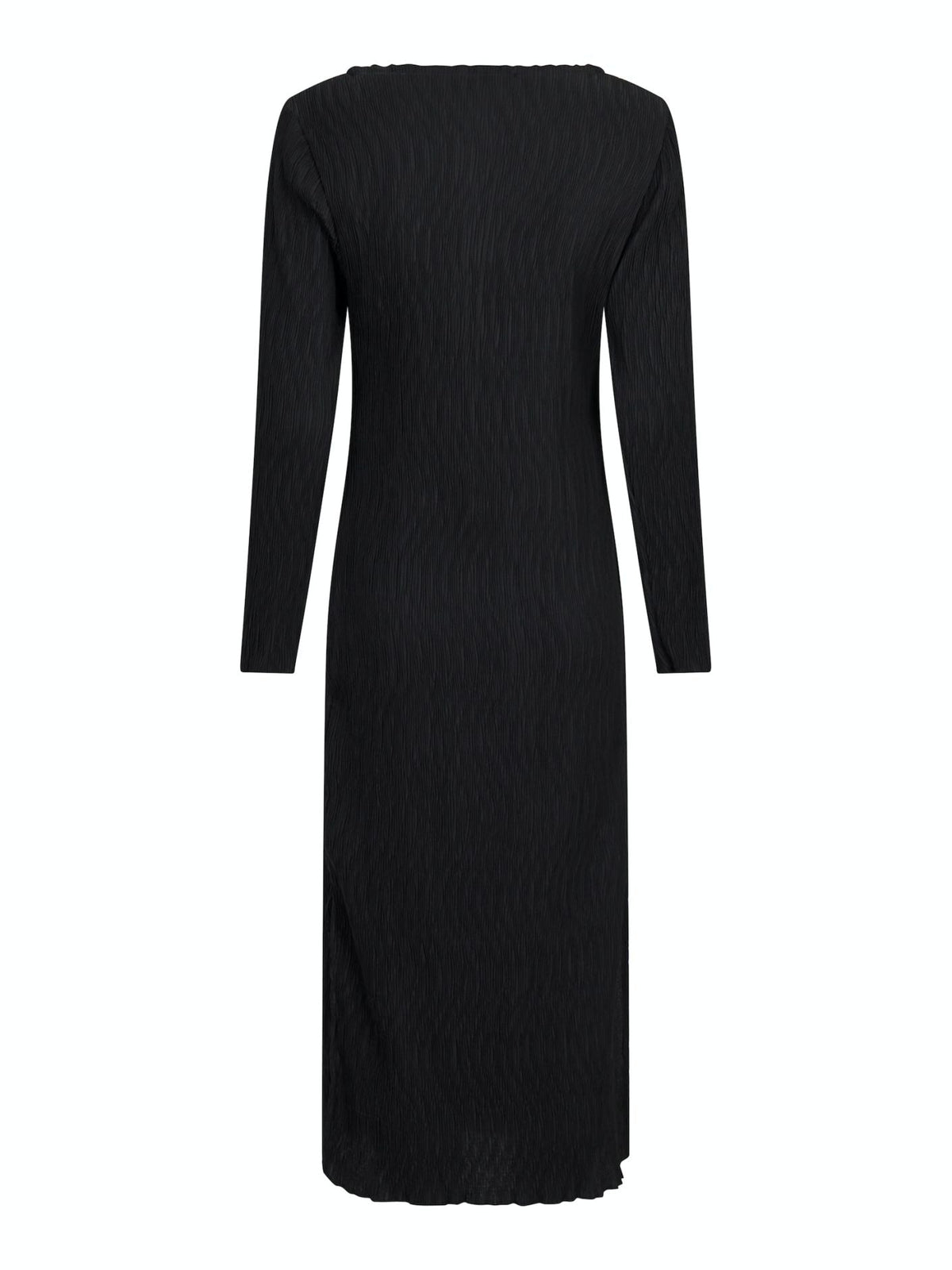 Janine Solid Plisse Dress - Kjoler