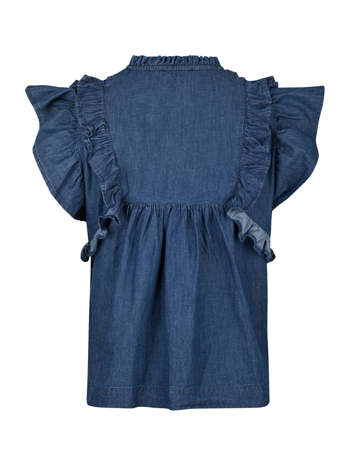 Jayla Denim Top - Overdeler