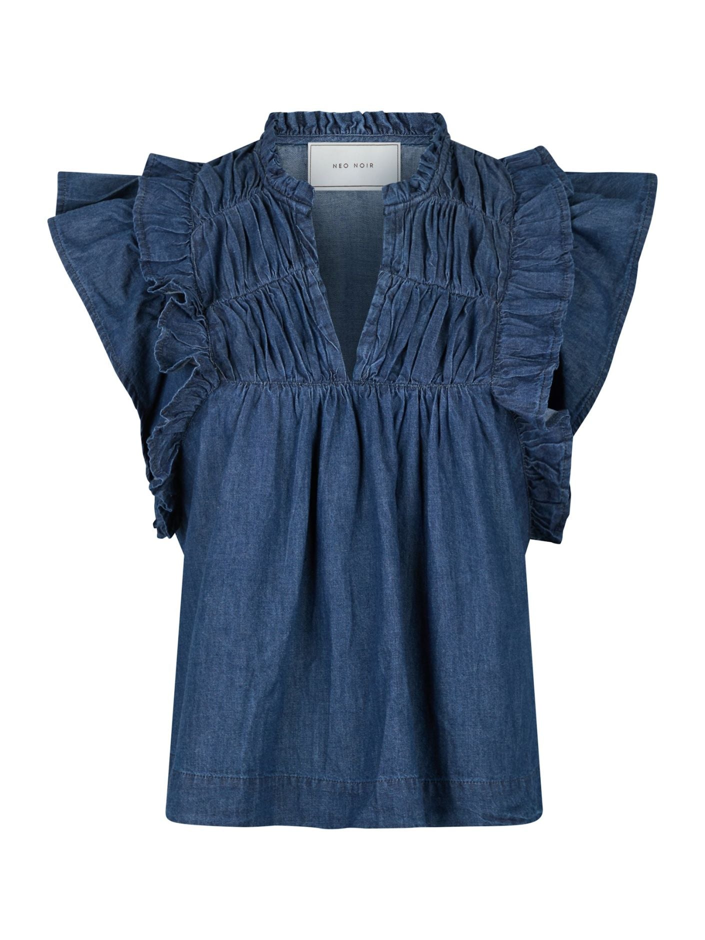 Jayla Denim Top - Overdeler