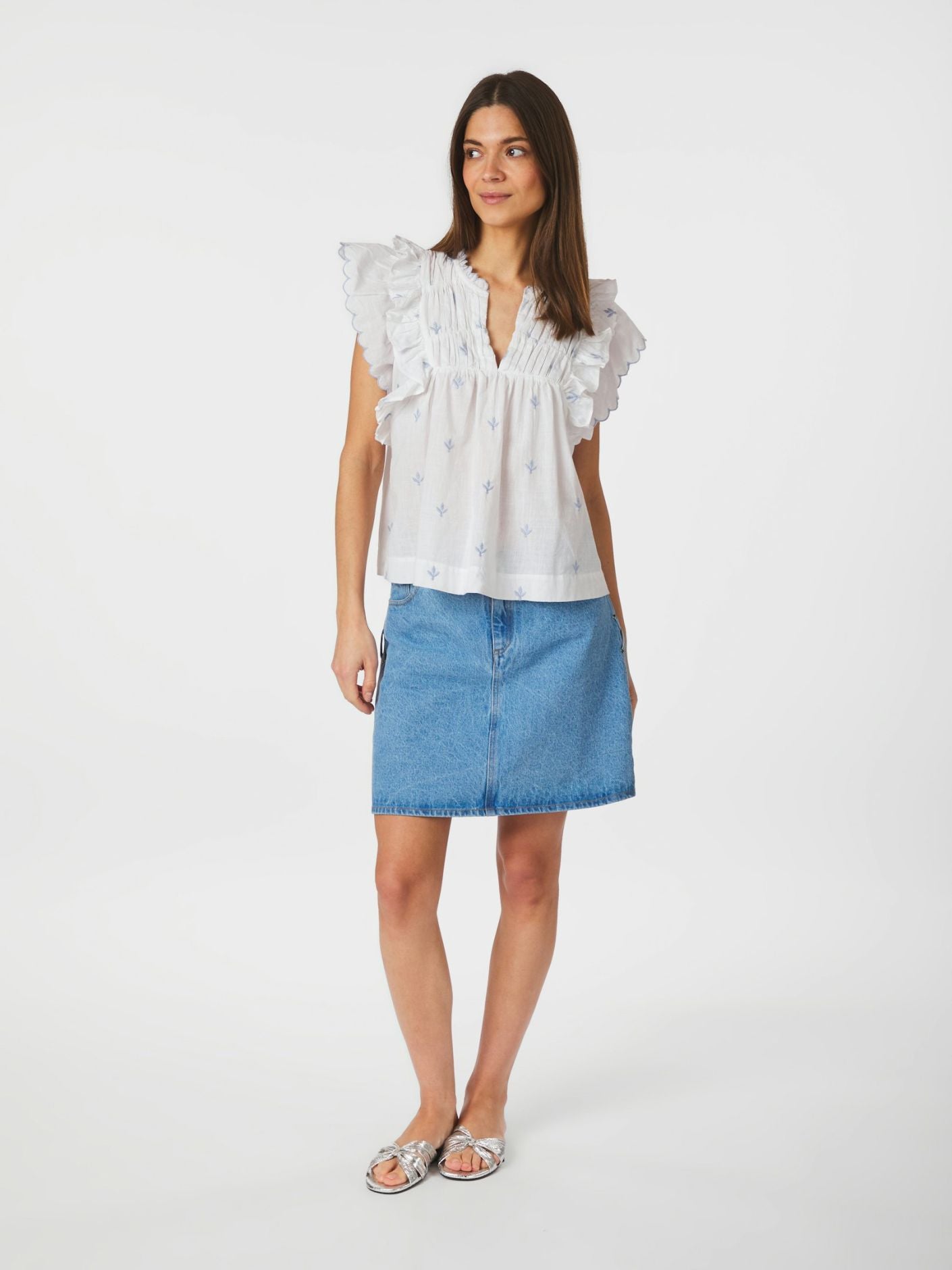 Jayla Embroidery Top - Overdeler