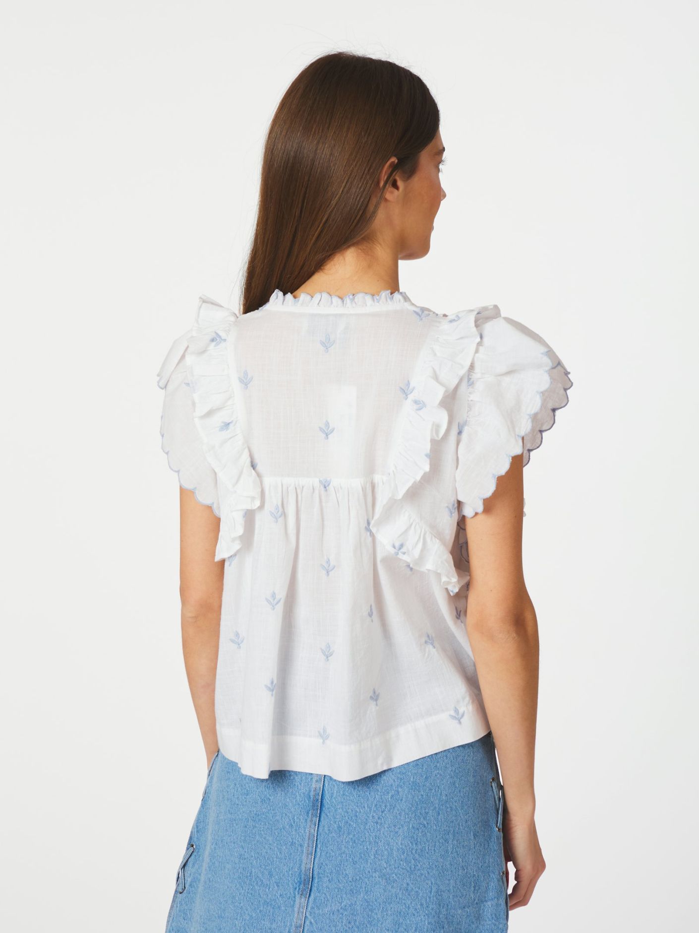Jayla Embroidery Top - Overdeler