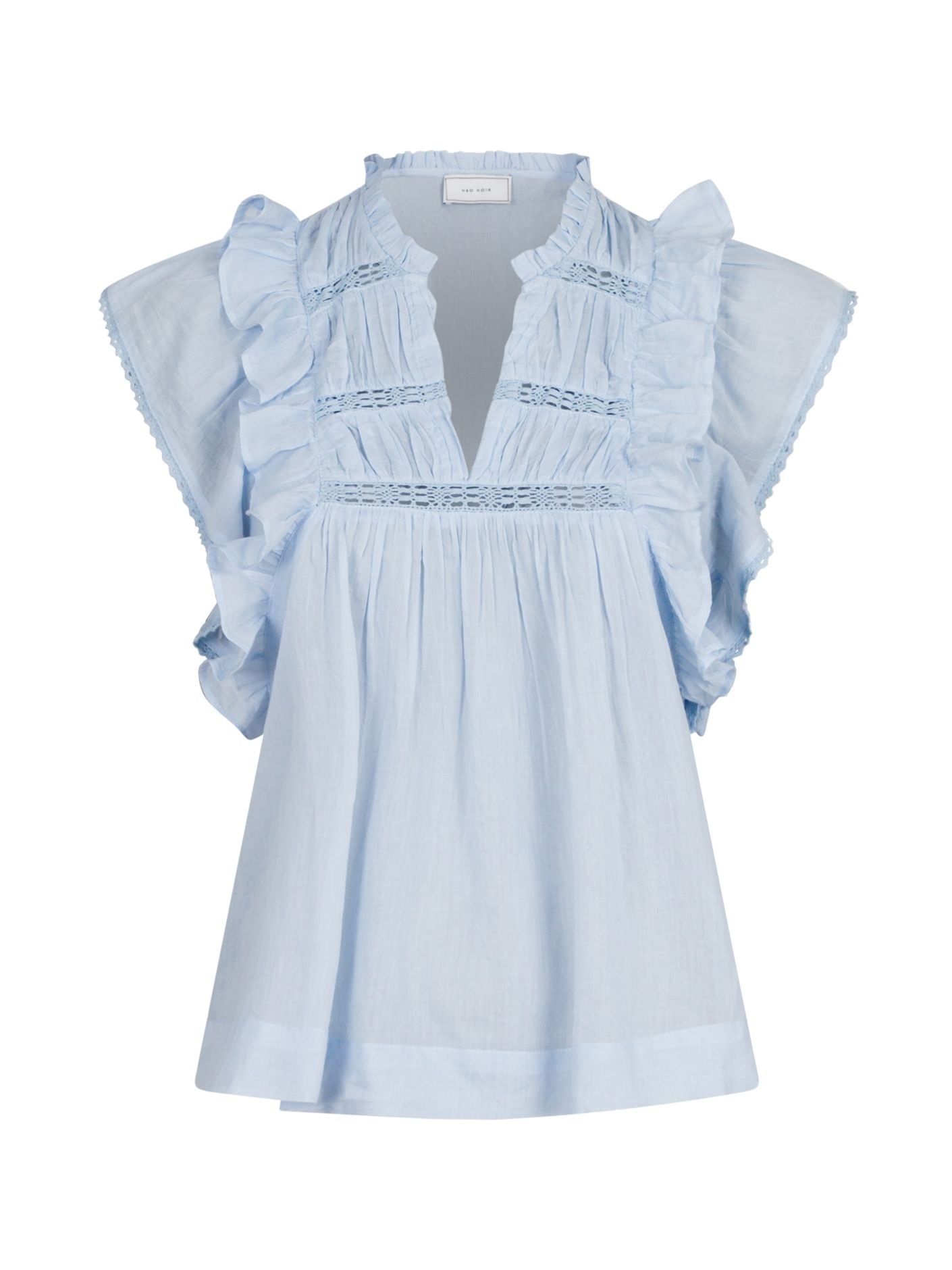 Jayla S Voile Top Overdeler
