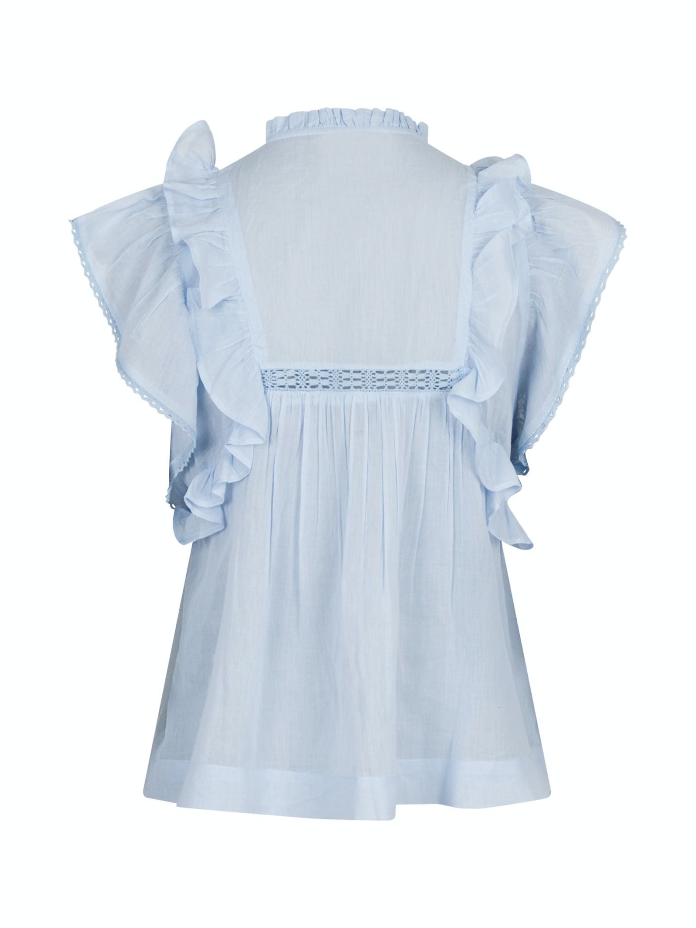Jayla S Voile Top Overdeler