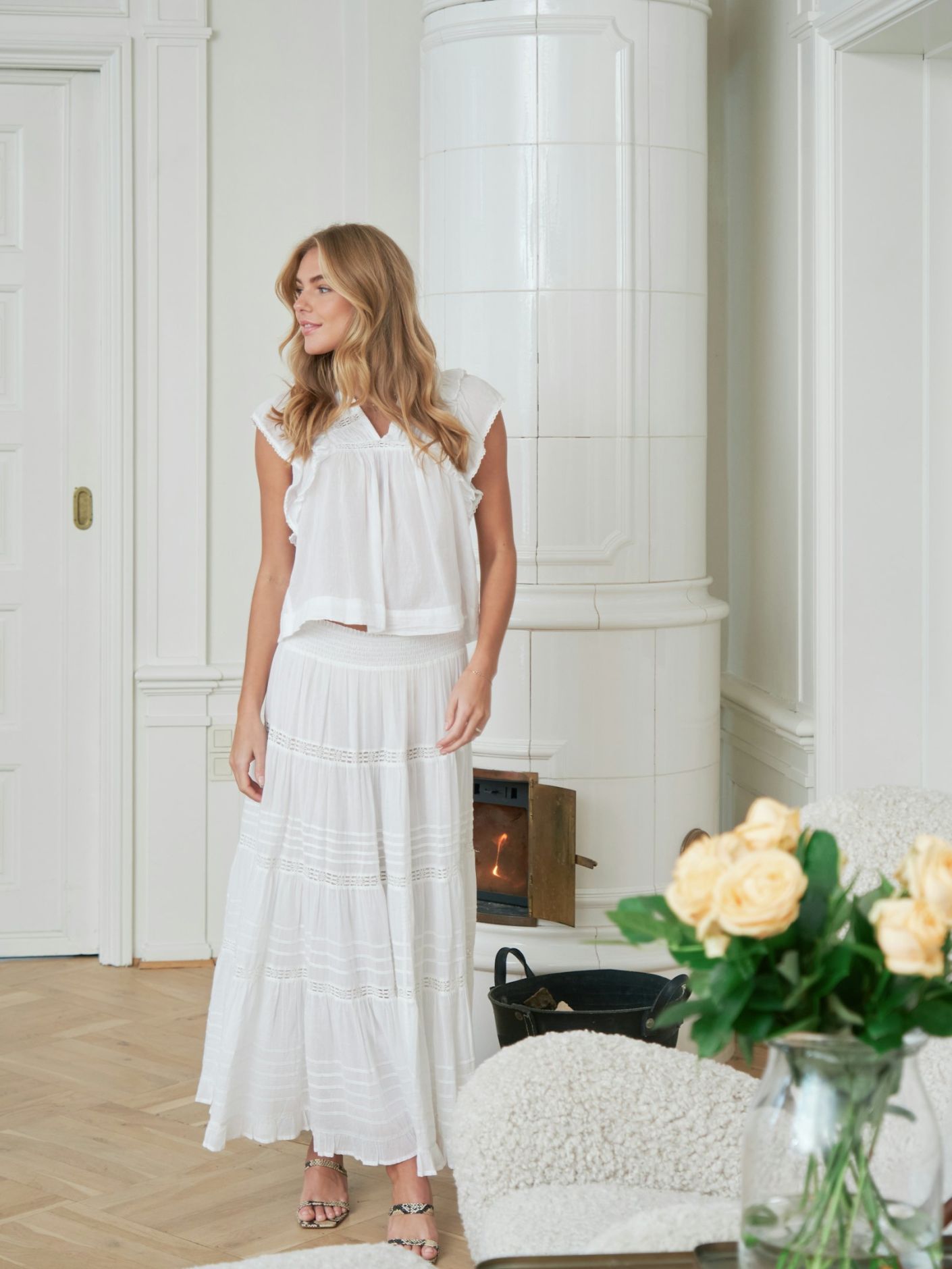 Jayla S Voile Top - Overdeler