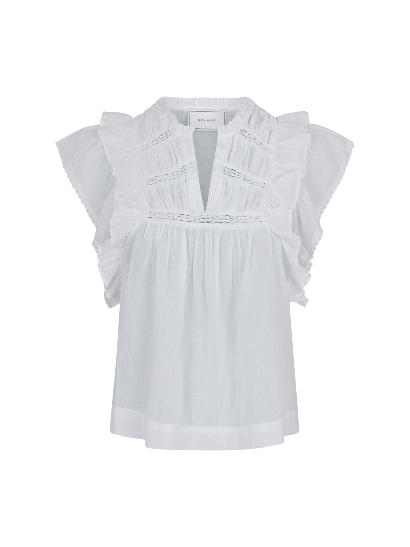 Jayla S Voile Top - Overdeler