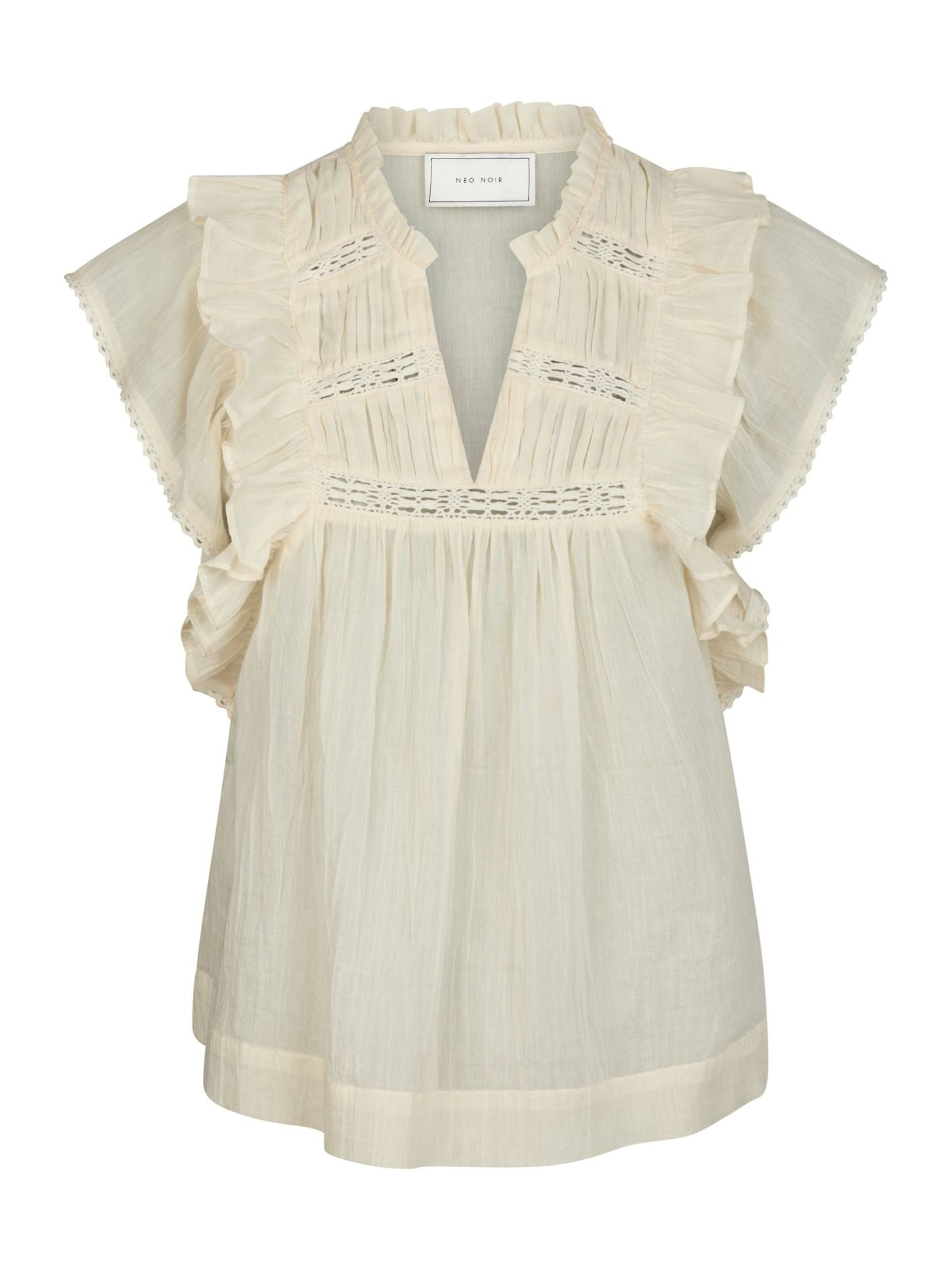 Jayla S Voile Top - Overdeler