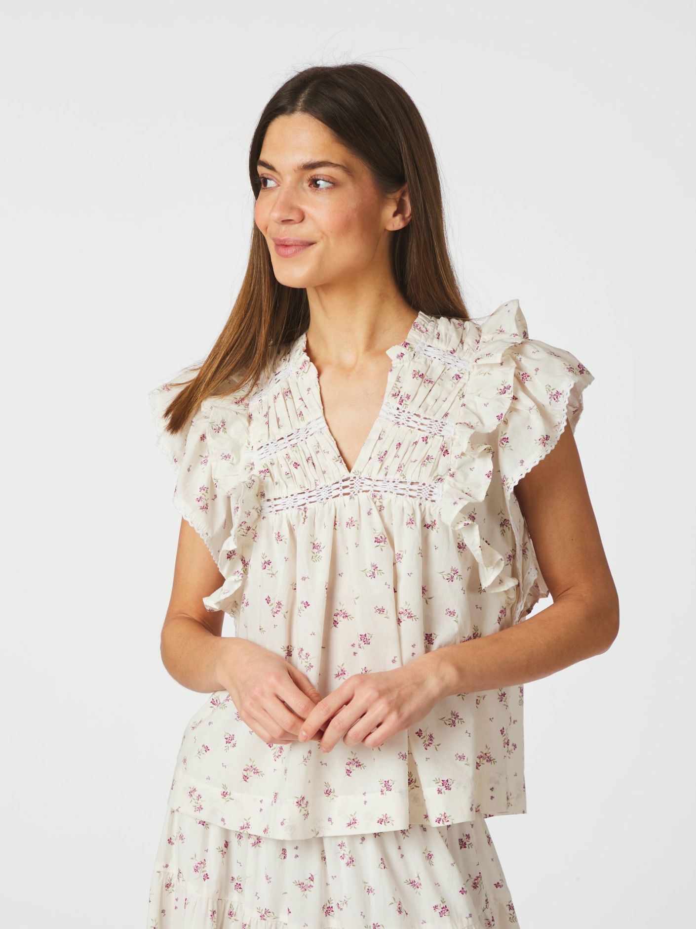 Jayla Small Blossom Top - Overdeler
