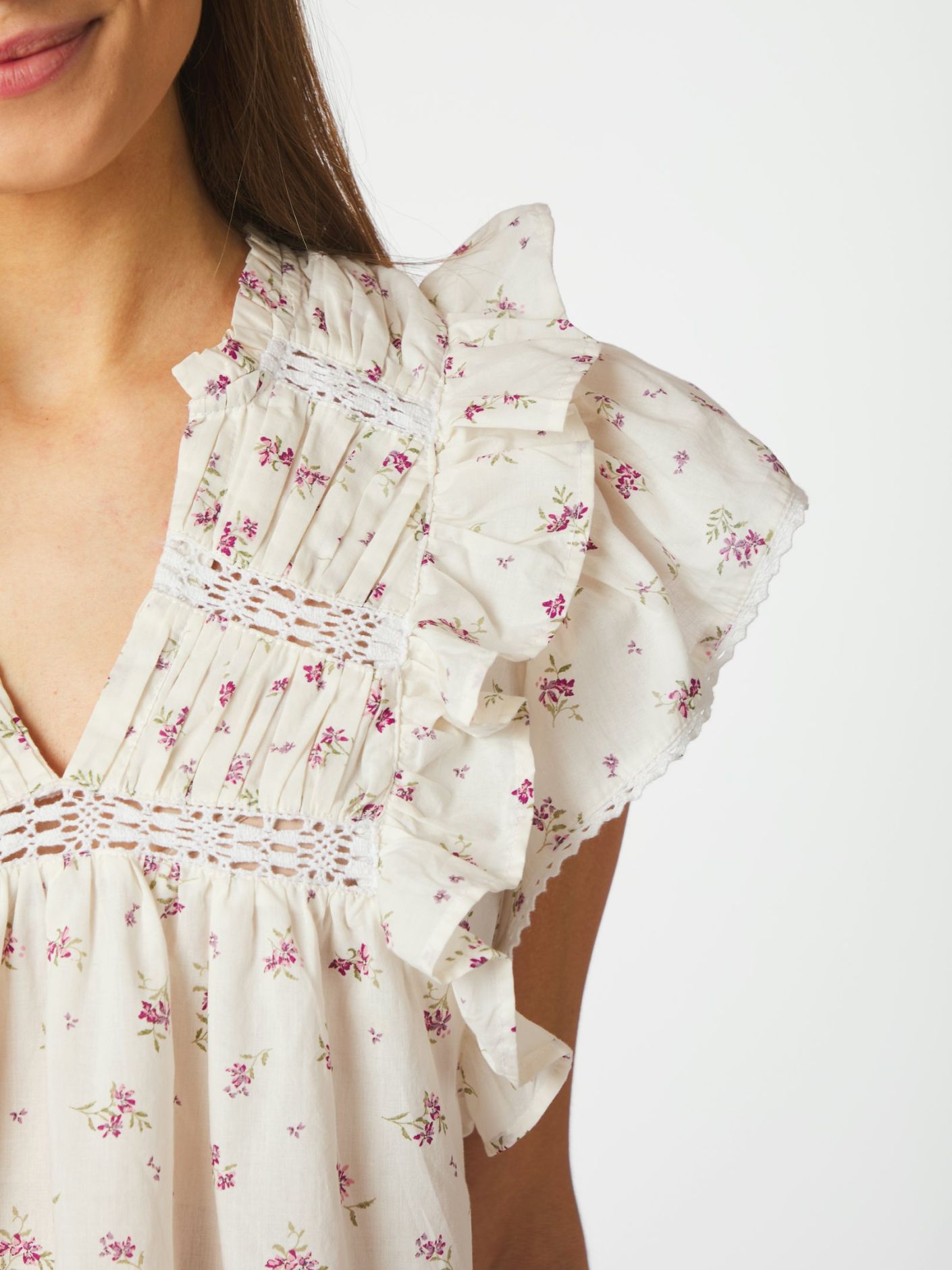 Jayla Small Blossom Top - Overdeler