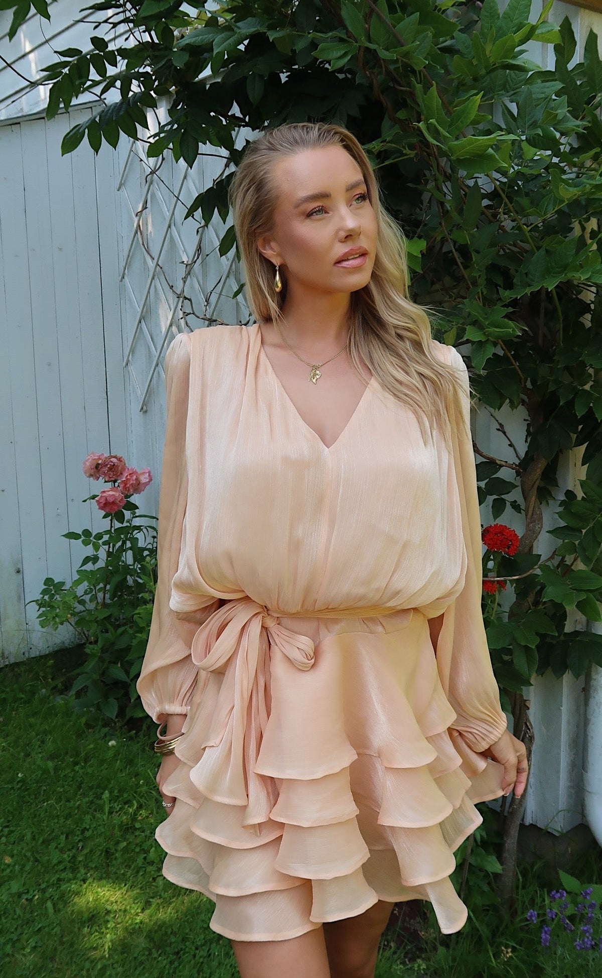 Josephine Ruffle Dress - Kjoler