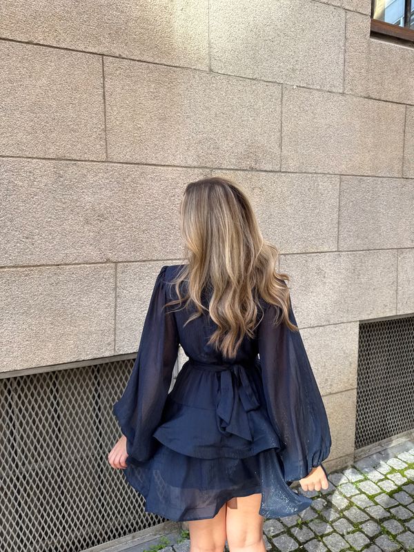 Kelly Minari Dress - Grain Marine - Kjoler