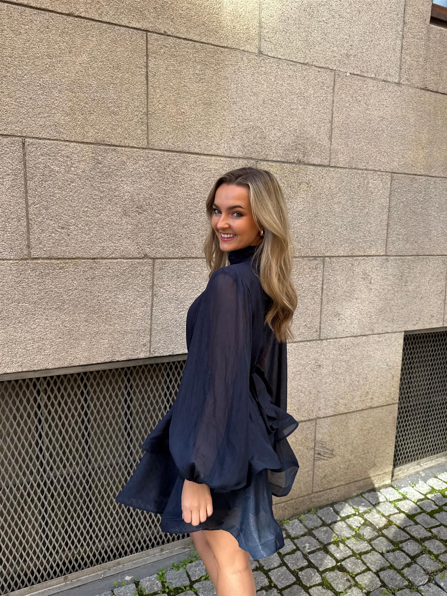 Kelly Minari Dress - Grain Marine - Kjoler