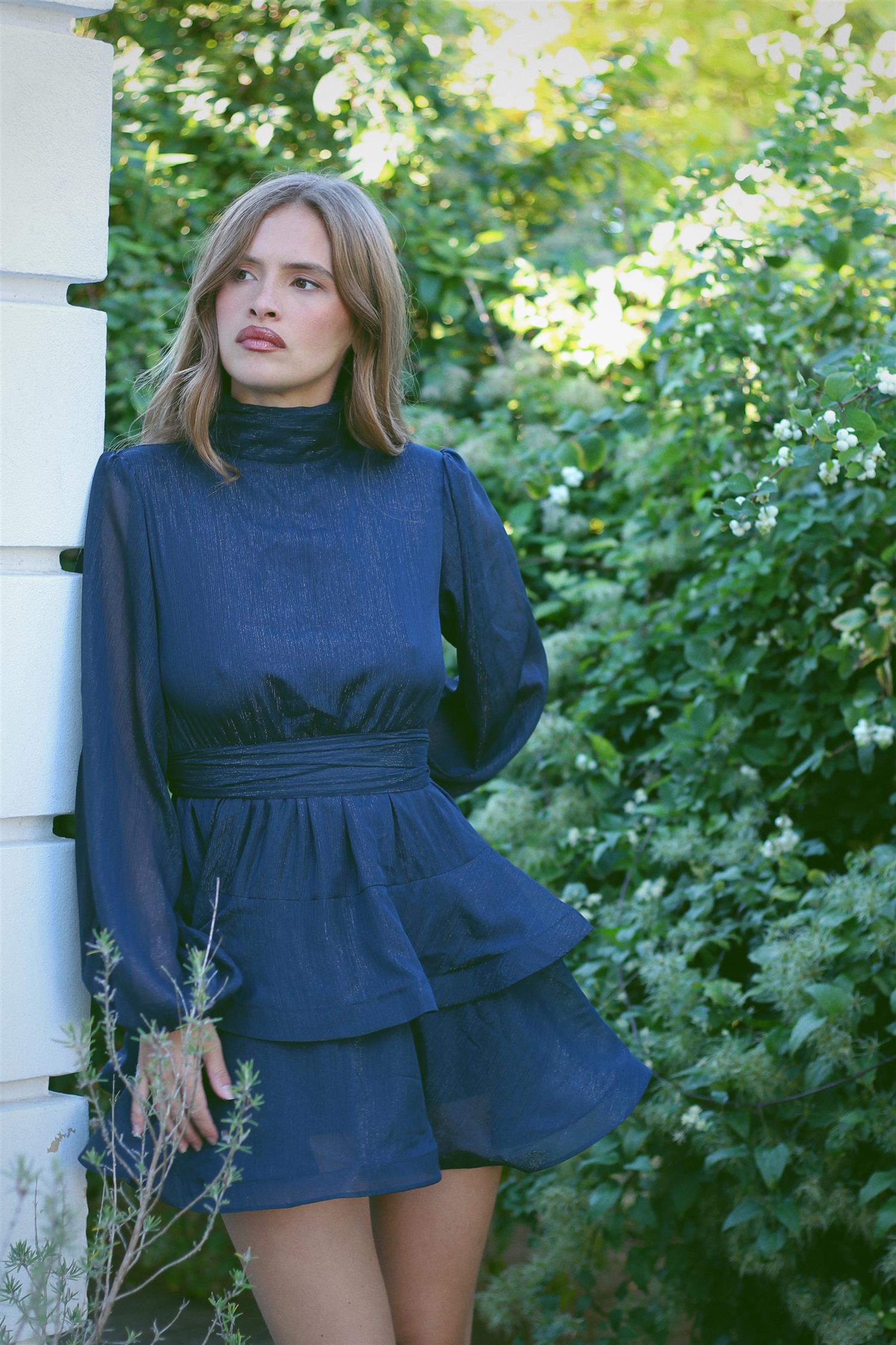 Kelly Minari Dress - Grain Marine - Kjoler