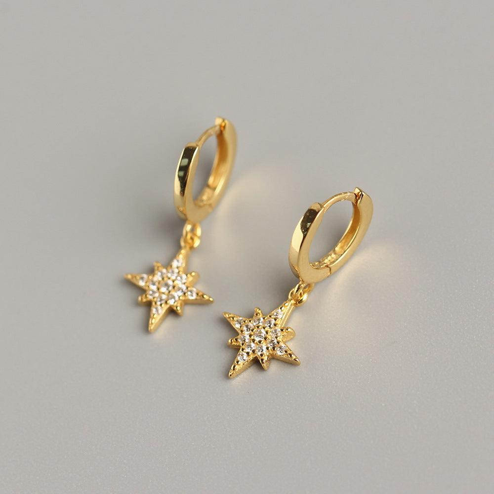 Kyla Earring Gold - Tilbehør