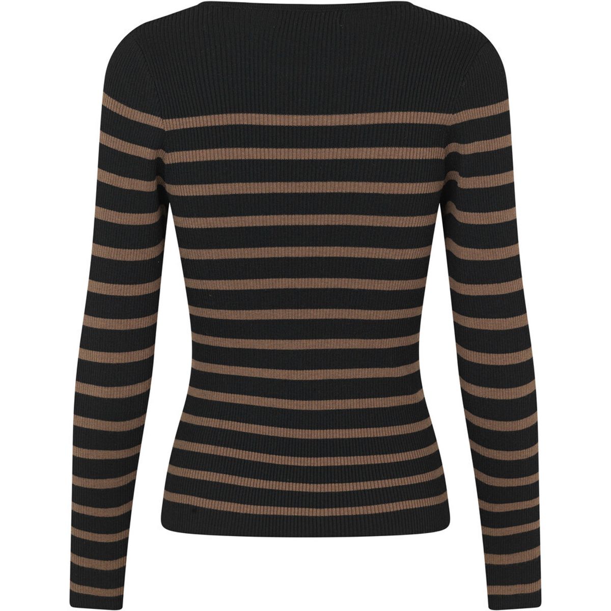 Lana Rib Stripe Blouse - Overdeler