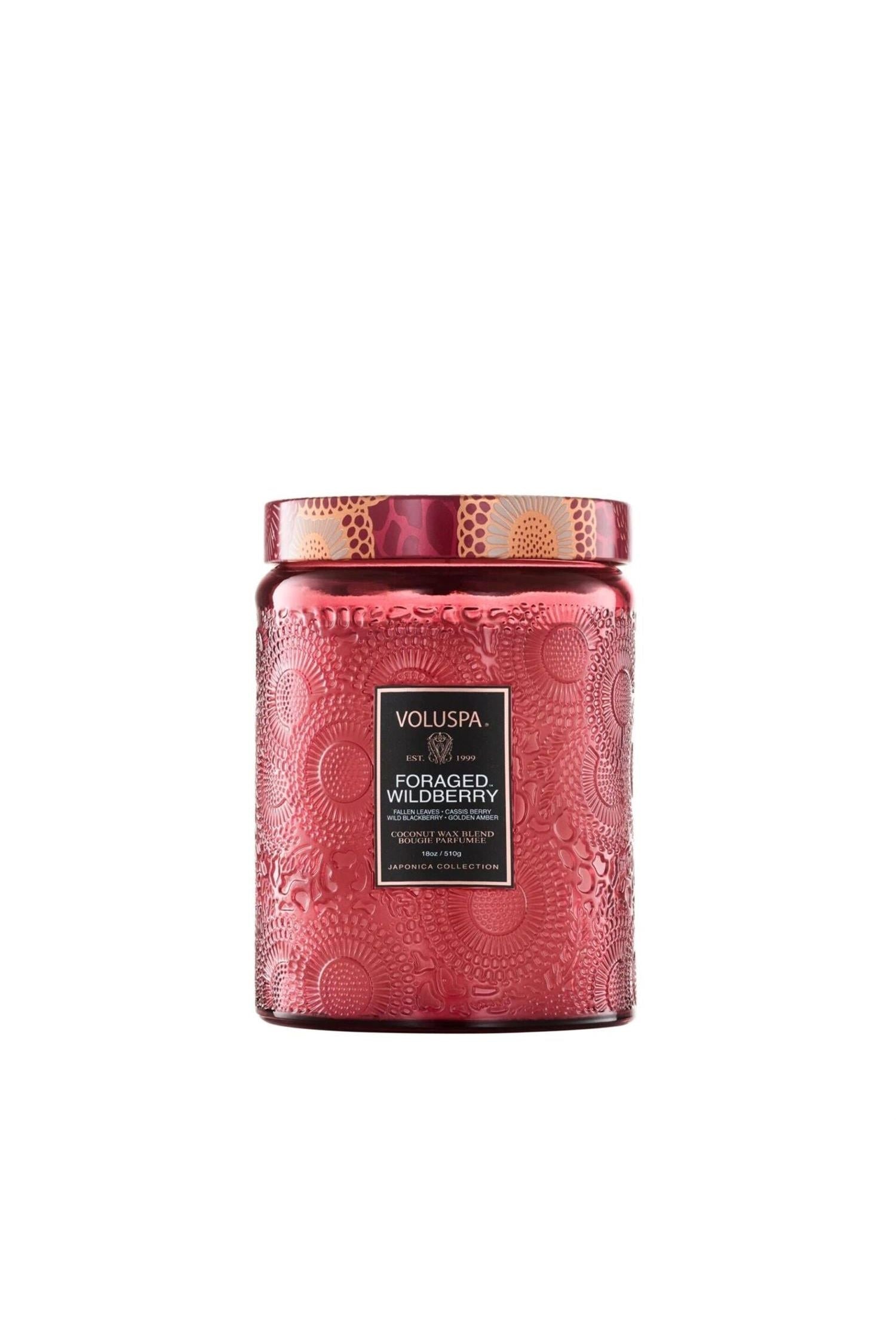 Large Jar Candle 510g - Foraged Wildberry - Tilbehør