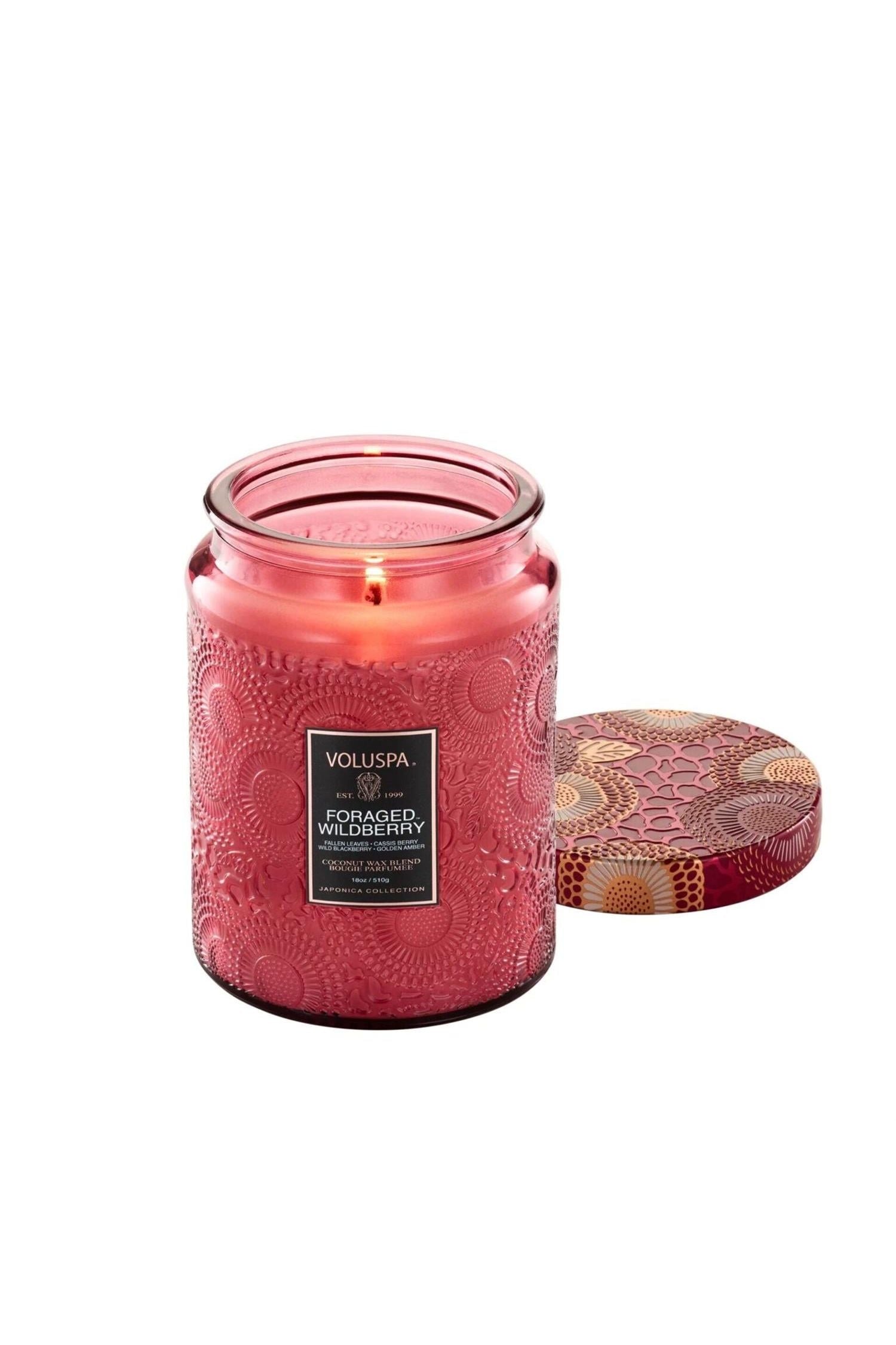 Large Jar Candle 510g - Foraged Wildberry - Tilbehør