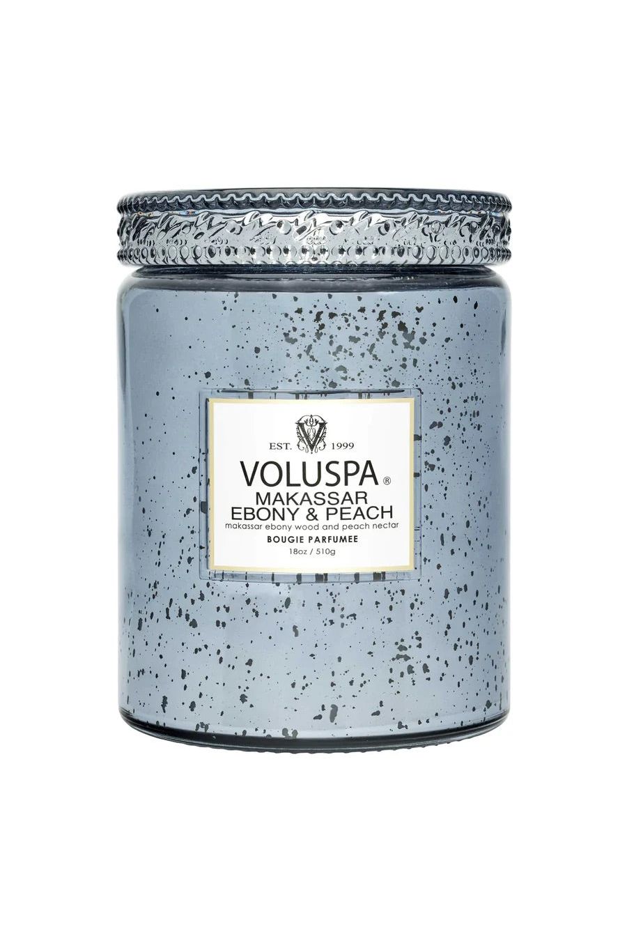 Large Jar Candle 510g - Makassar Ebony & Peach - Tilbehør