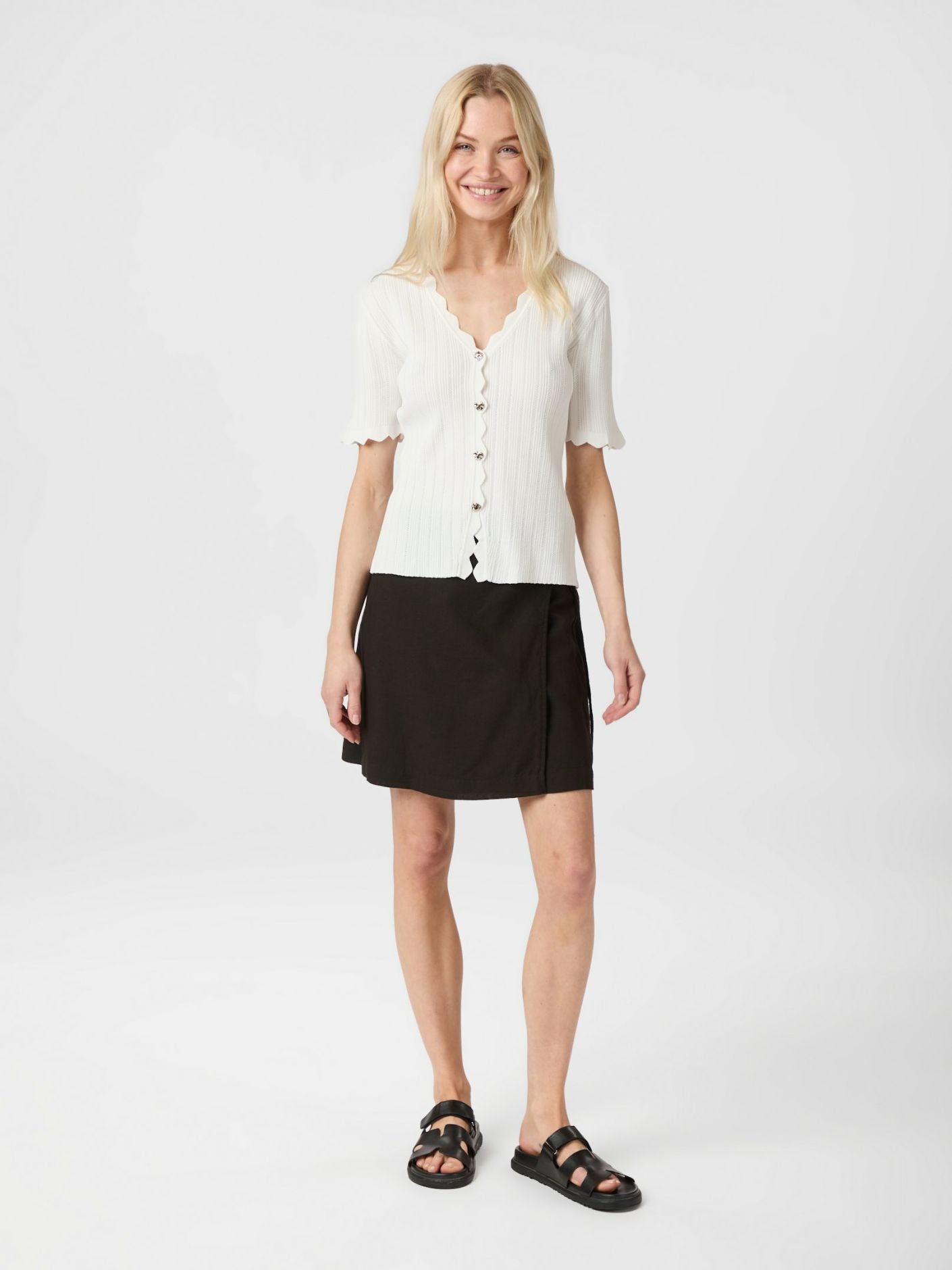 Larifa Stitch Knit Tee - Overdeler