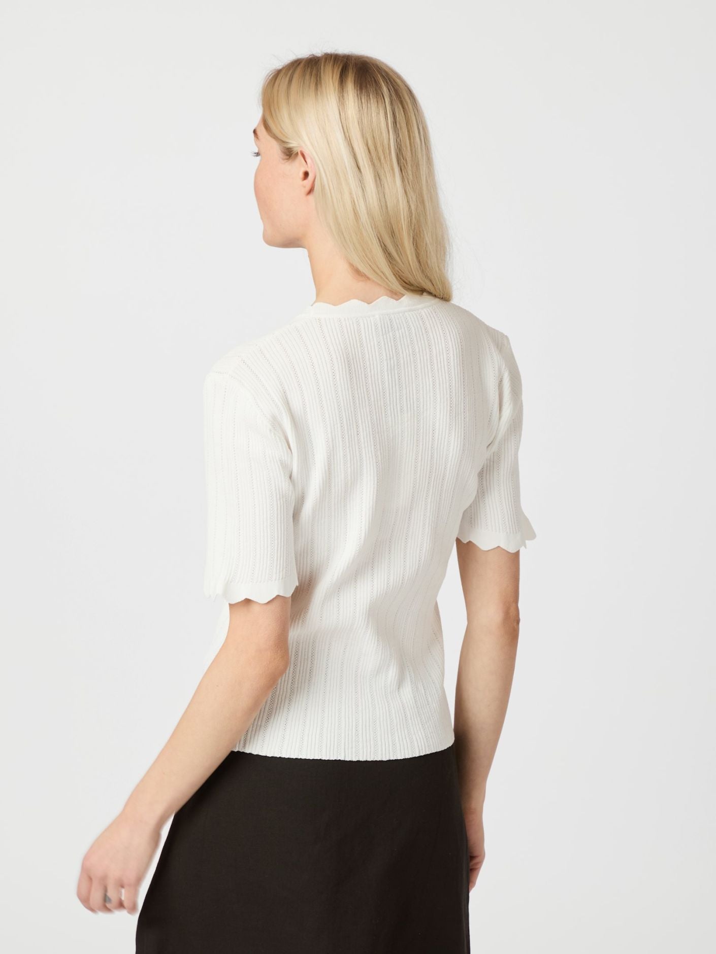 Larifa Stitch Knit Tee - Overdeler
