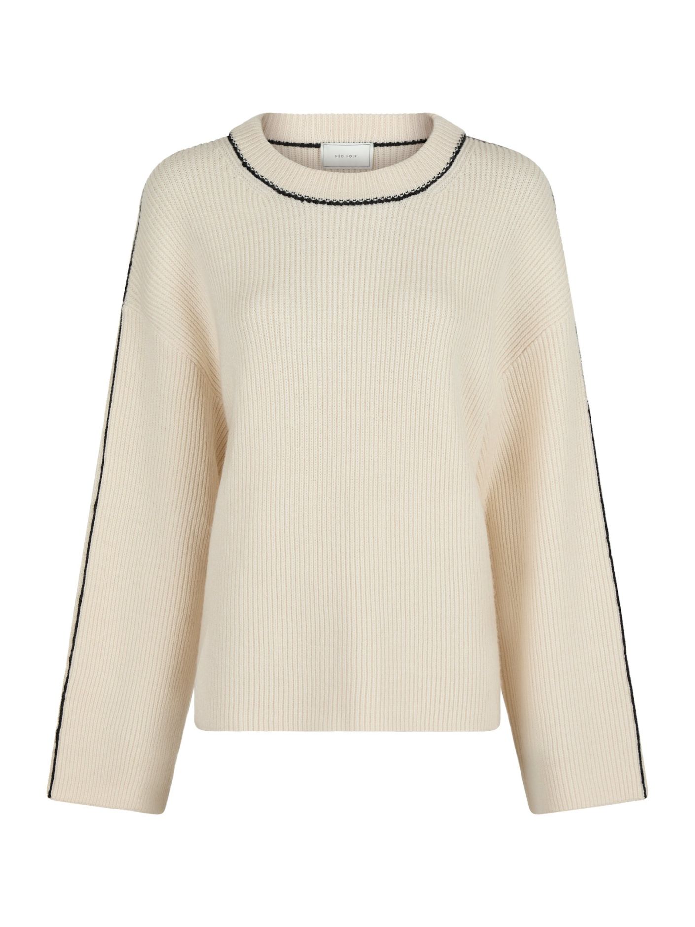 Latte Knit Blouse Overdeler