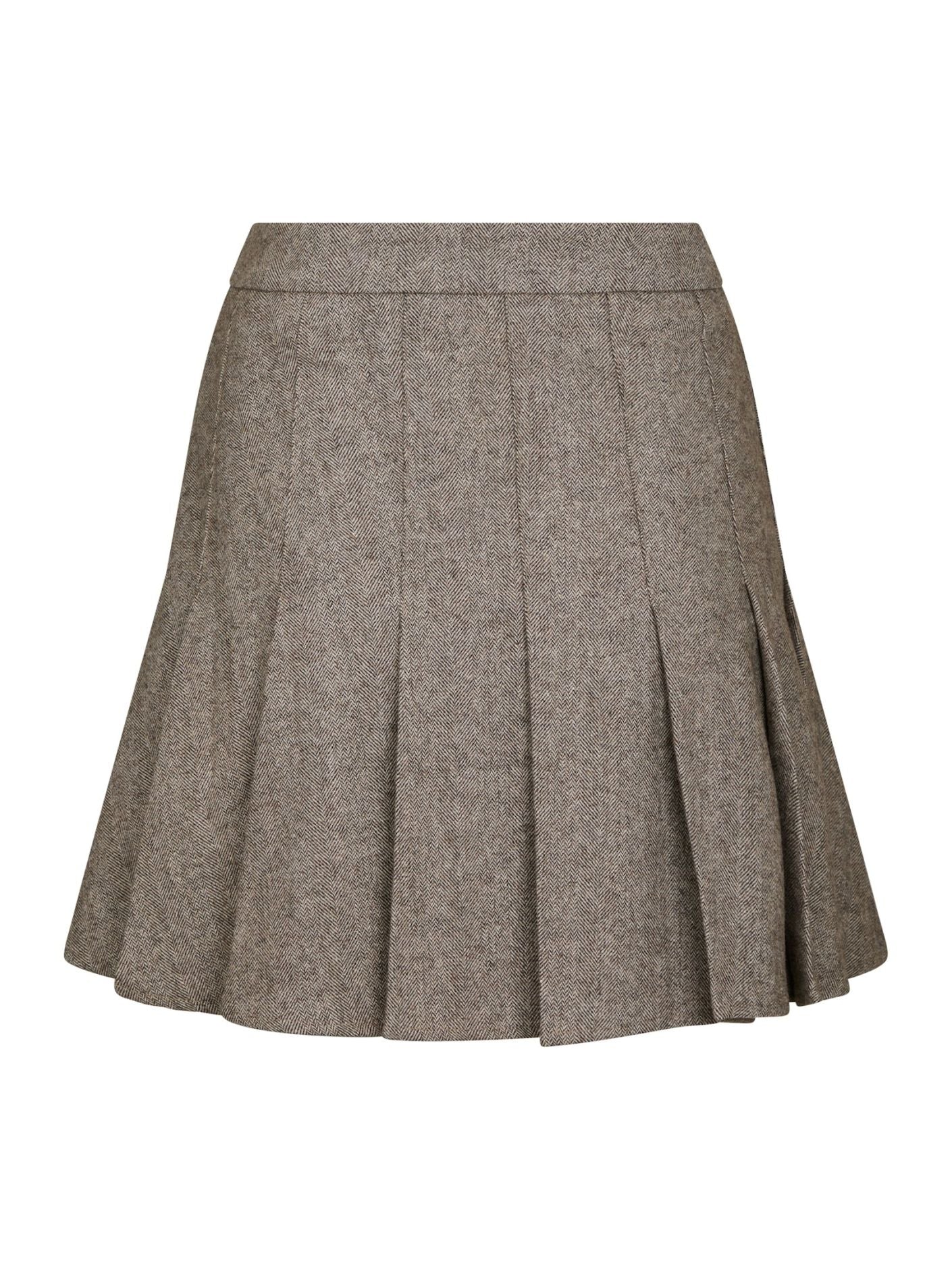 Laurina Herringbone Skirt Skjørt