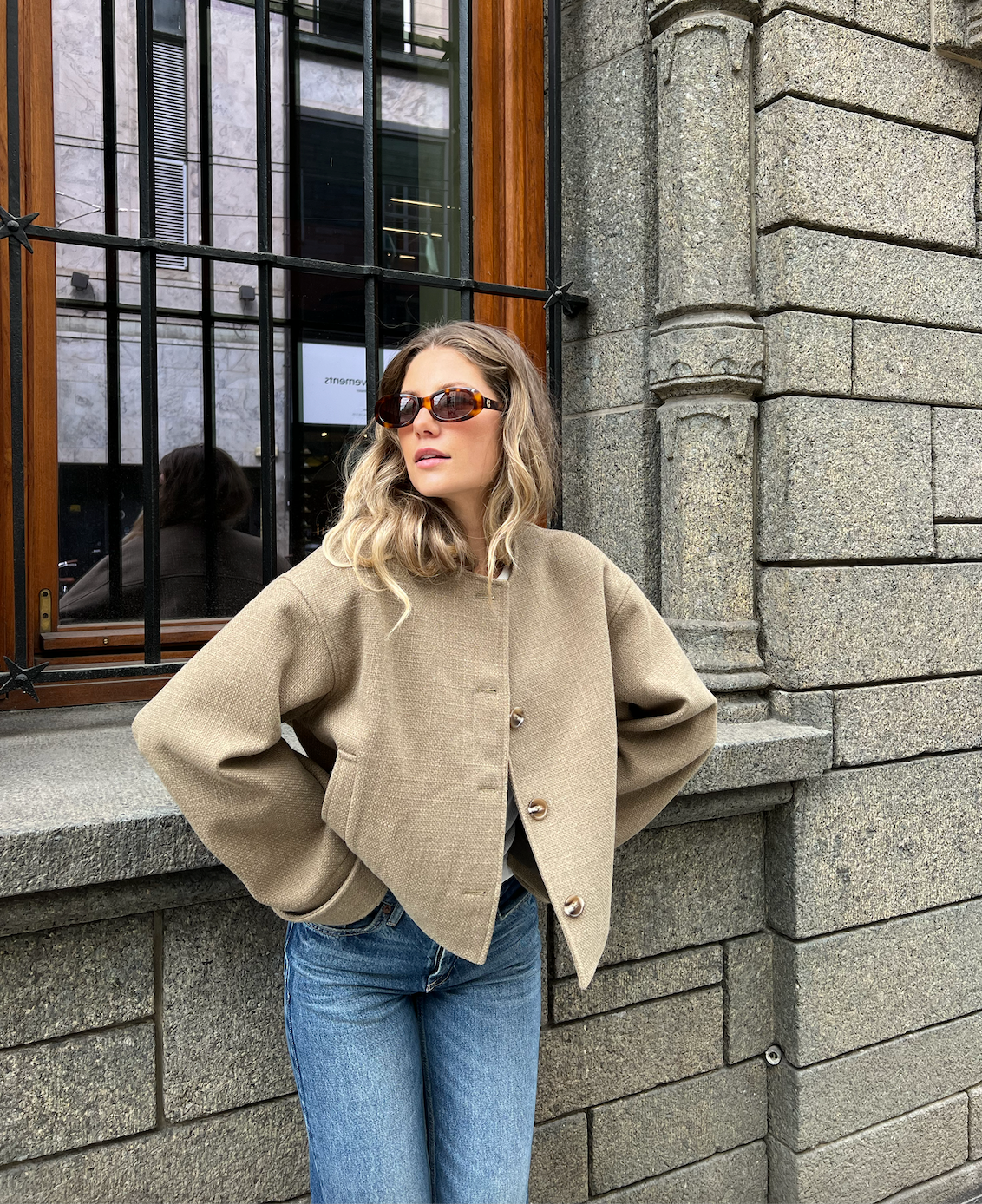 Lena Jacket Olive Jakker