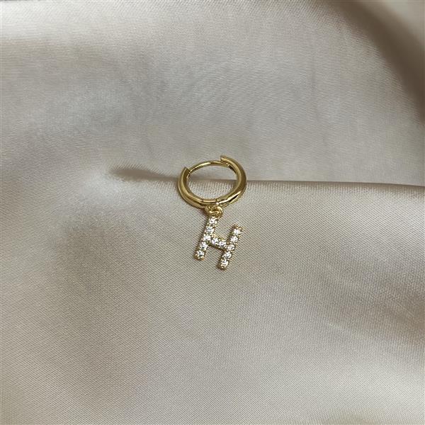 Letter Single Earring - Tilbehør