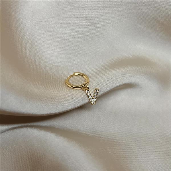 Letter Single Earring - Tilbehør