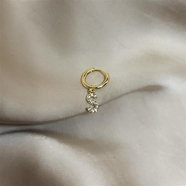 Letter Single Earring - Tilbehør