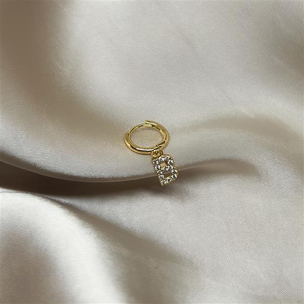 Letter Single Earring - Tilbehør