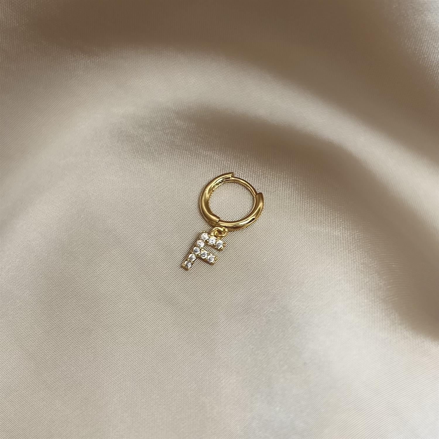 Letter Single Earring - Tilbehør