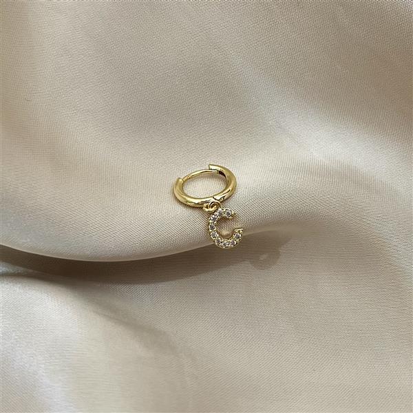 Letter Single Earring - Tilbehør