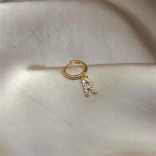 Letter Single Earring - Tilbehør