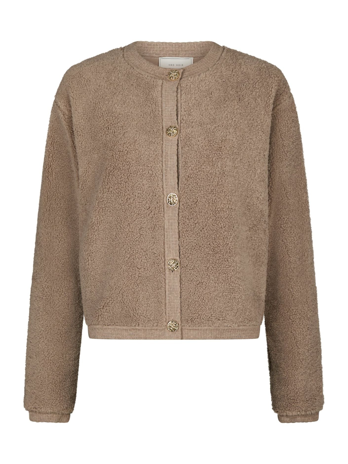 Limo Fluffy Knit Cardigan Overdeler