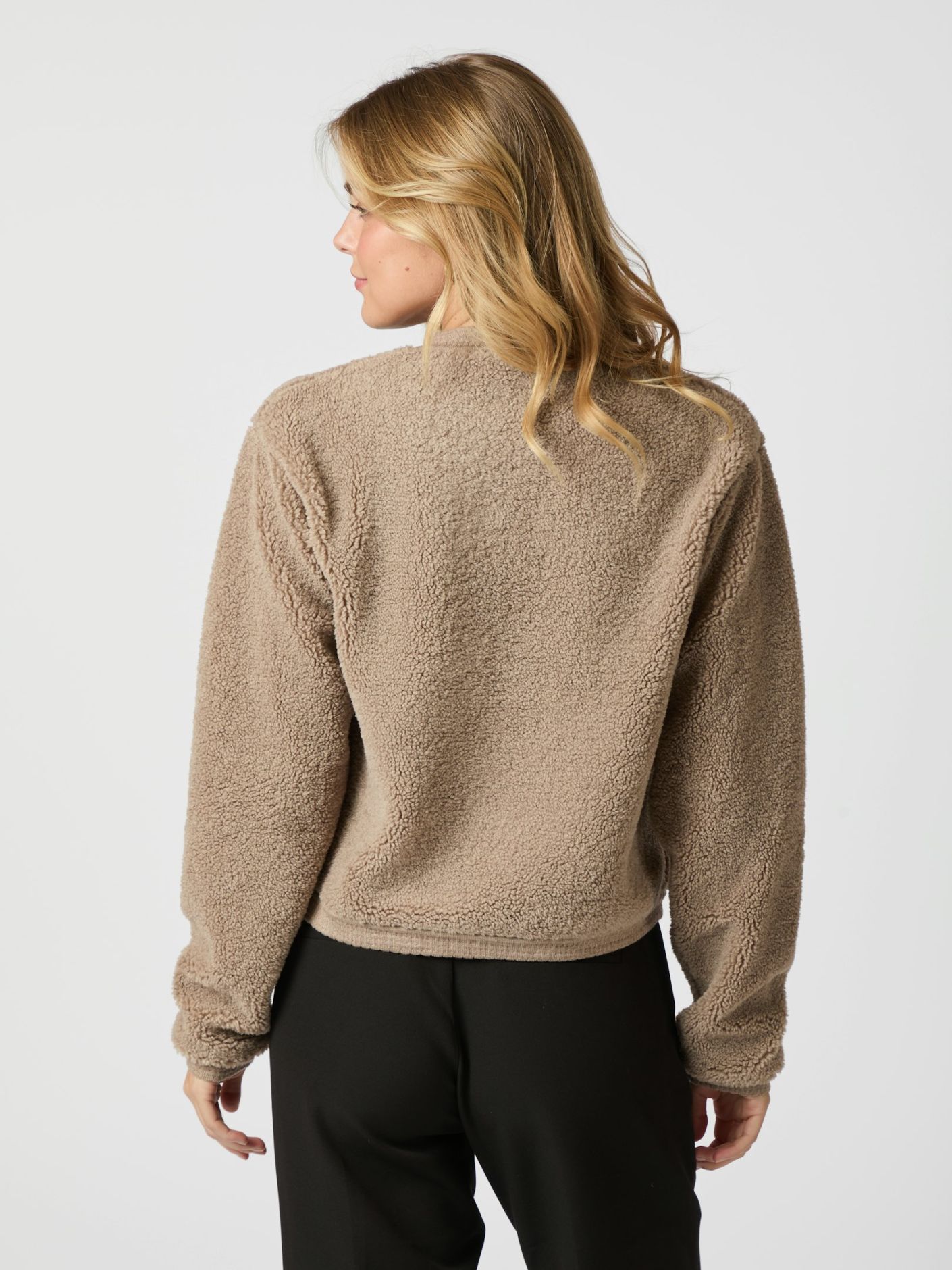Limo Fluffy Knit Cardigan Overdeler