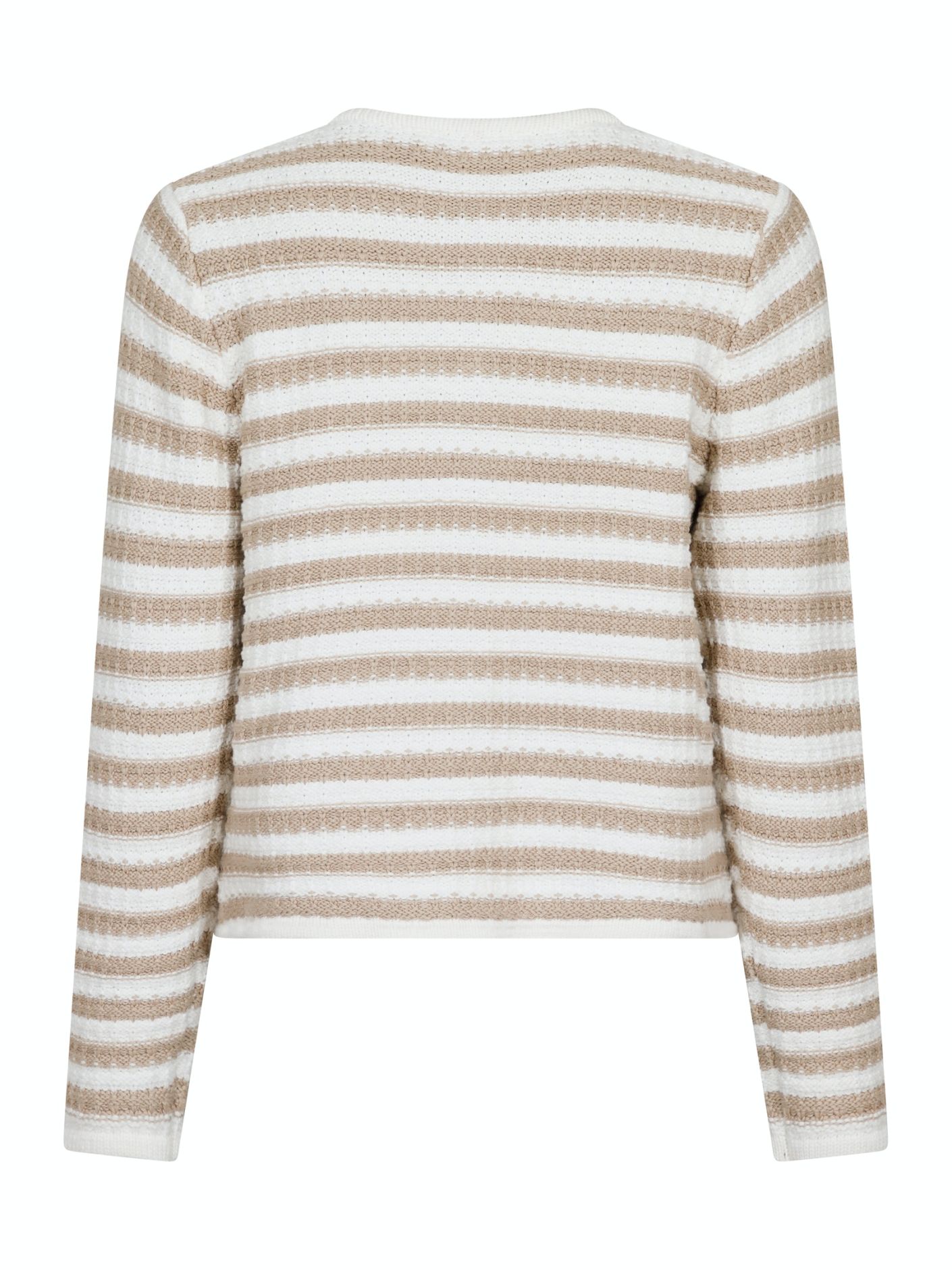 Limone Stripe Knit Jacket - Overdeler