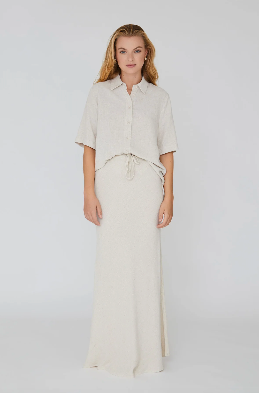 Linen Maxi Skirt - Skjørt