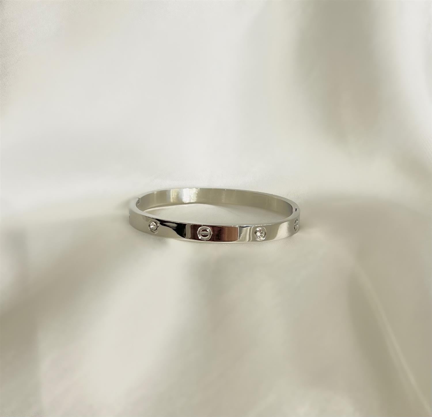 Livia Bangle Bracelet Silver - Tilbehør