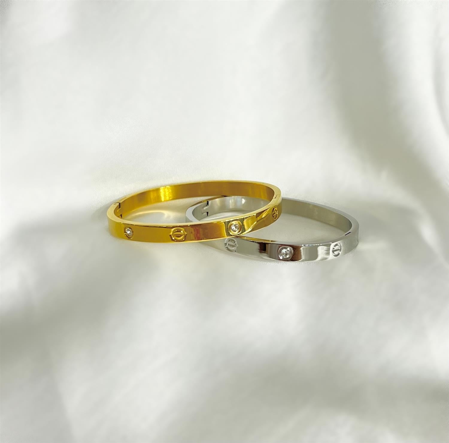 Livia Bangle Bracelet Silver - Tilbehør